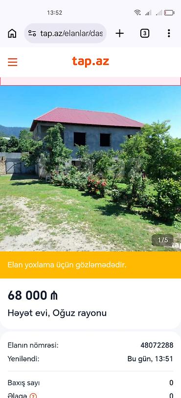 otaq yoldaşı agentliyi: 7 otaqlı, 300 kv. m, Kredit yoxdur, Təmirsiz — 1