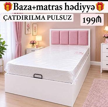 Məhsul: Tək nəfərlik çarpayı dəsti Tərkib: - Baza (açılan alt hissə