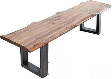 Desks and tables: KLUPA NATUR DRVO-METAL NOVA MASIVNA I JAKA AKCIJA | IZRADA NAMESTAJA — 1