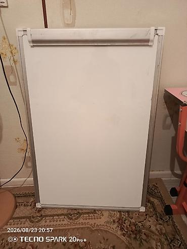 Uşaq dünyası: Flipchart daska satilir ayaqlari ustunde olur uzunu 85 eni 55 az — 4