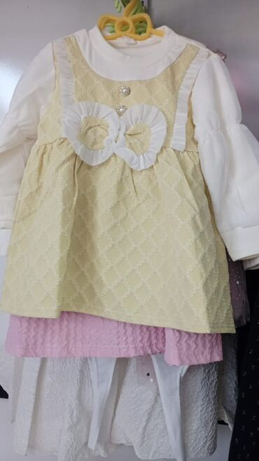 Платья: Детское платье, цвет - Розовый — 2