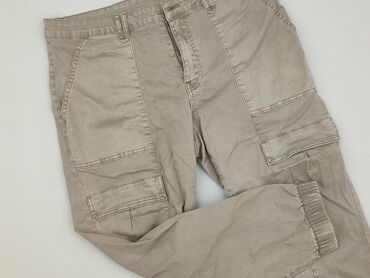 Women: Material trousers for women, size XL (EU 42)