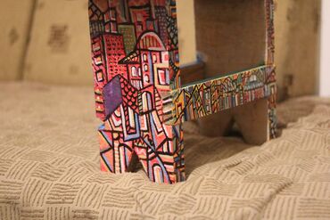 Ostali kućni dekor: Synthetic City Klupica 43x20x33 dimenzije autor Mare Stefanovski — 1