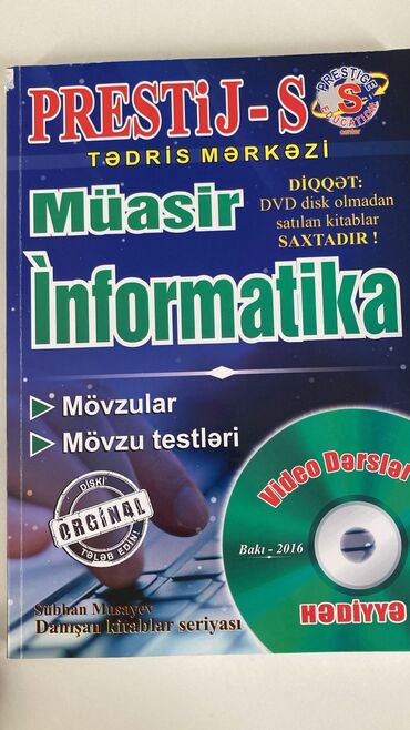 LuAZ: Prestij-S İnformatika Movzular Movzu testləri 2016 cavablar var