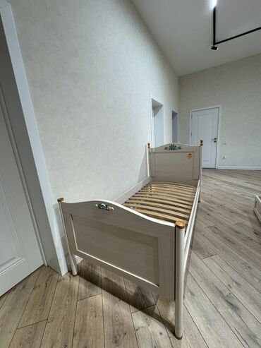 Təknəfərlik uşaq çarpayıları: Oğlan və qız üçün, İşlənmiş, Çarpayı, Bazalı, Matrassız, Siyirməli — 11