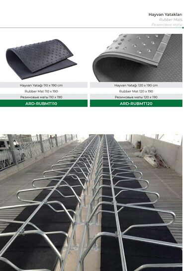 Digər kənd təssərüfat avadanlığı: Heyvan yatağı. Heyvan döşəyi. Heyvan yataqı. Turkiyə istehsalı — 2