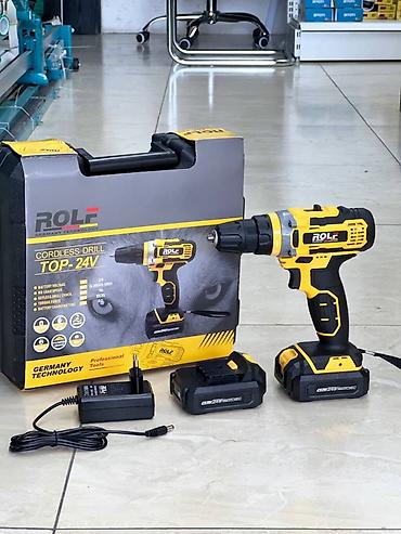 tools: Аккумуляторная дрель-шуруповерт ROLF TOP-24V Комплектация: - — 2