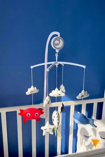 Muzičke igračke: Muzicka vrteska za krevetac Ocean Muzička vrteška za bebi krevetac – — 13