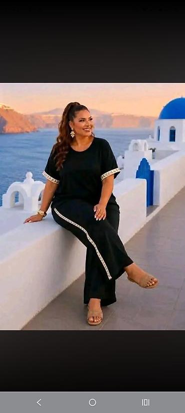 ps kombinezoni: Elegantni ženski kompleti 1) Komplet pantalone + bluza sa draperijom — 6