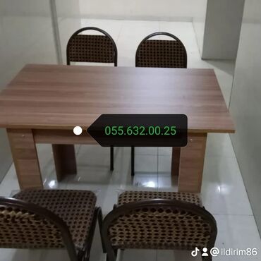 Sifarişlə masa və oturacaq dəstləri: Dördbucaq masa, Mətbəx üçün, Qonaq otağı üçün, Dəhliz üçün, 2 nəfər, Açılan, Ukrayna, 3 il zəmanət — 27