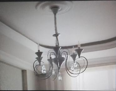İşıqlandırma: Çılçıraq, 5 lampa, Metal — 2