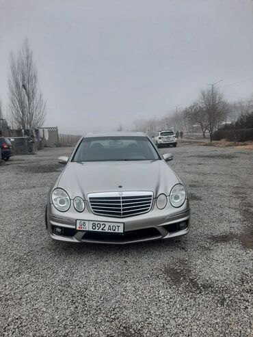 car kg: Mercedes-Benz E-Class: 2003 г., 5 л, Автомат, Бензин, Седан