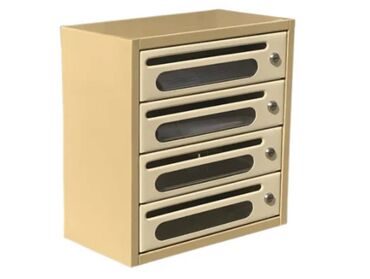 Шкафы: Почтовый ящик Комфорт плюс 4 предназначен для установки в холлах