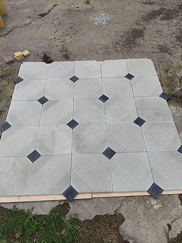 tulcinka yağı: Dezainli beton fəhlə daşı / landşaft döşəmə plitələri - Material — 8