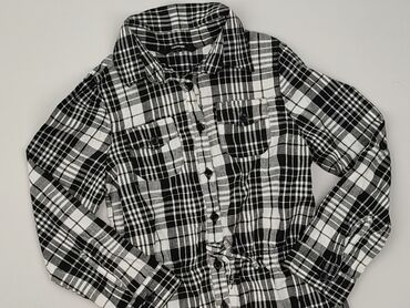 god save queens bielizna: Shirt 5-6 years, condition - Very good, pattern - Cell, color - Black