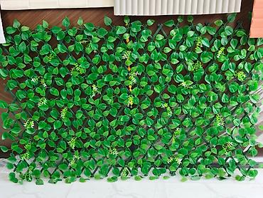 Süni sarmaşıq dekorativ panel - Material: UV-dayanıqlı, suya davamlı