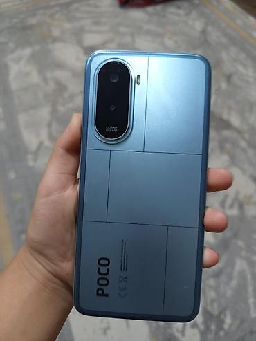 rtx 206: Poco M7, Б/у, 128 ГБ, цвет - Синий, 1 SIM — 1
