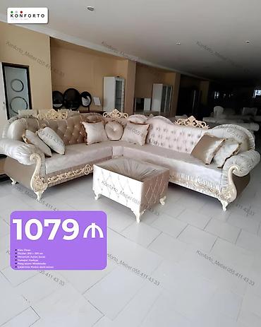 Klassik künc divan dəsti - Ölçü: 200 × 200 sm - Üslub: Klassik, oyma lalafo.az -da Klassik künc divan dəsti - Ölçü: 200 × 200 sm - Üslub: Klassik, oyma