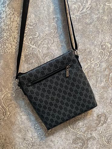 барсетка на заказ: Барсетка, Gucci, Материал: Искусственная кожа, Застежка на молнии, Множество карманов, Моющийся материал, Новый — 2