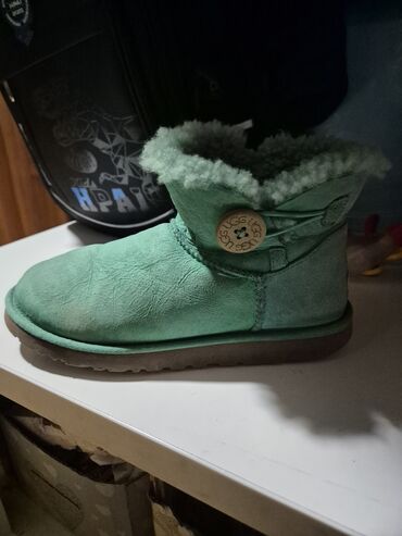 mona style obuca: Ugg mini čizme, bоја - Zelena, 39