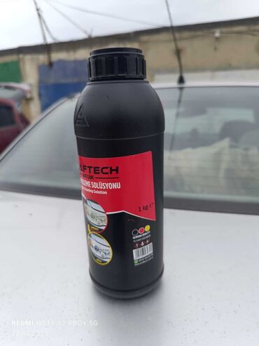 Mətbəx təmizləyiciləri: Krafttech avtomobil fara təmizləmə solüsyonu. Avtomobilinizin