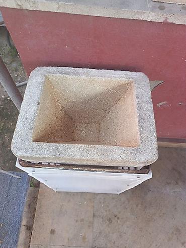 cen su: Tebii su daşı,filtr su ucun su daşı. - Material: tökmə beton/daş — 2