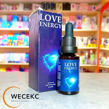 Товары для взрослых: Возбуждающие капли для женщин Love Energy! Благодаря комплексу