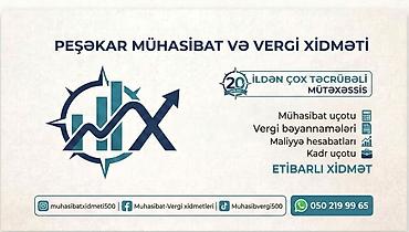 Digər xidmətlər: Mühasibat uçotu | Vergi uçotu üzrə məsləhət xidmətləri, Mühasibat uçotunun bərpası, Mühasibat uçotunun aparılması — 1