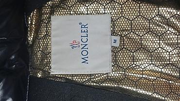 пуховик moncler черный укороченная: Пуховик, Короткая модель, С капюшоном, M — 2
