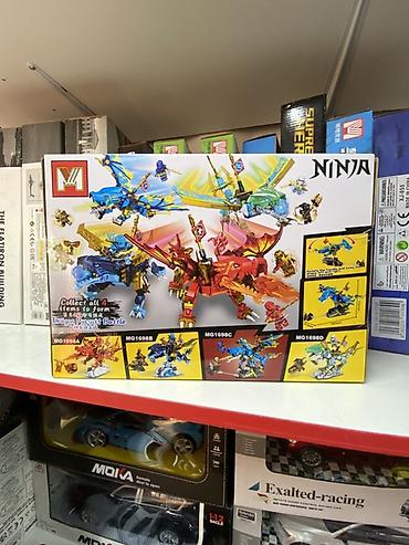 ghetto drive: Конструктор NINJA MG1698C Thunder Dragon Pursuit Battle. Набор — 2