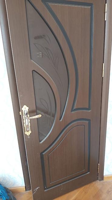 qapi: Qonaq otağı üçün İşlənmiş Otaq qapısı 90x200 sm Naliçnik ilə, Zəmanətsiz, Ödənişli quraşdırma, Ünvandan götürmə — 2