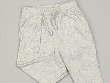 szare legginsy: Sweatpants, 9-12 months, condition - Good