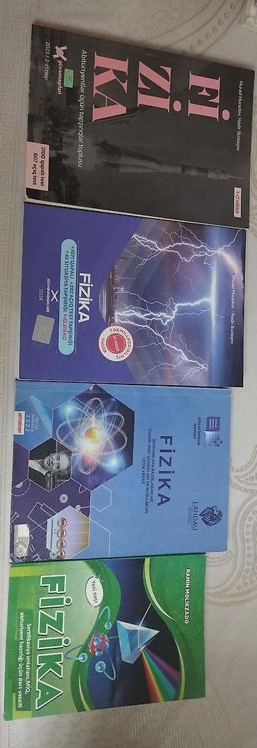Testlər: Fizika üzrə hazırlığa aid 4 kitab dəsti - Fizika – Abituriyentlər — 1