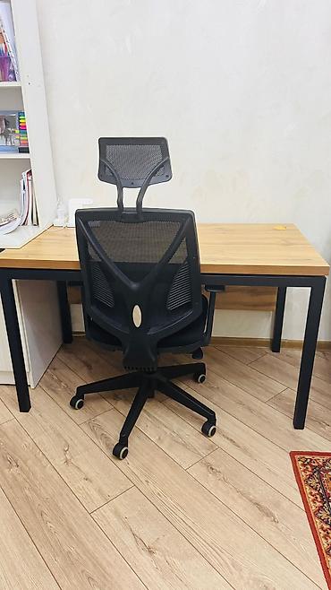 ofis stul: Erqonomik ofis dəsti – masa və kreslo - Masa: Minimalist dizaynlı — 4