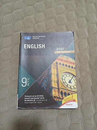 Testlər: Məhsul: “English – 2025 Test Toplusu” (DİM) Sinif/səviyyə: Ümumi orta — 1
