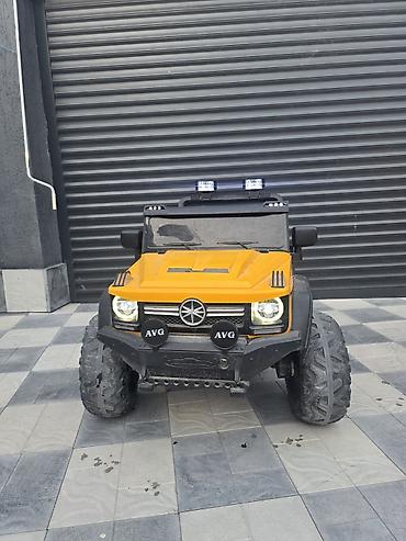 kvadrasikl turbo az: Uşaq üçün elektrikli off-road maşın - Korpus: sarı-qara rəngli, SUV — 2