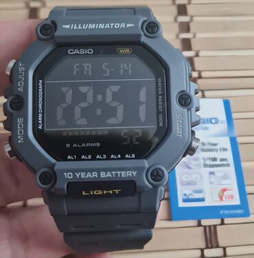 Qol saatları: Yeni, Qol saatı, Casio, rəng - Qara — 5