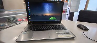 средне игровой компьютер: Ноутбук, Acer, 8 ГБ ОЗУ, Intel Core i7, 15.6 ", Б/у, Игровой, память HDD + SSD