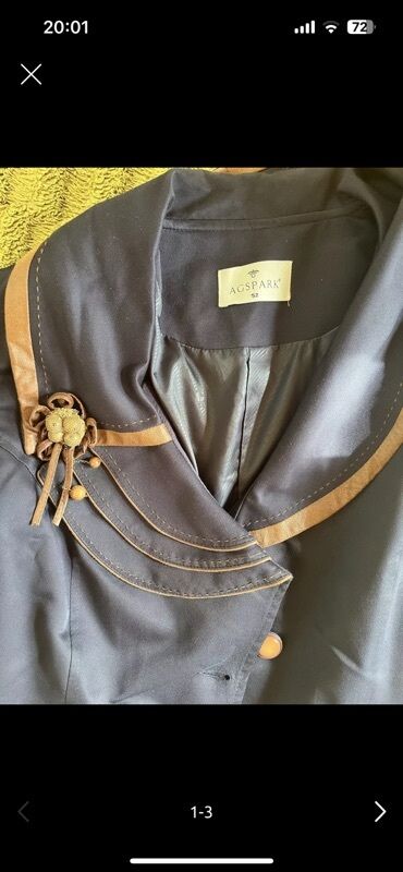 Kasalar: Plaş, 6XL (EU 52), rəng - Boz