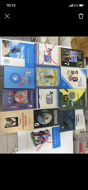 Комплект школьных учебников для 6–7 классов (Кыргызстан). Тематика и