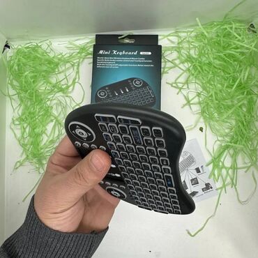 Klaviaturalar: Oyun üçün mini Bluetooth klaviatura Klaviatura düzümü: Kiril+QWERTY — 9