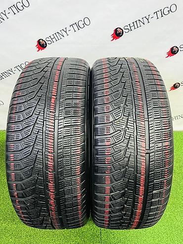Шины 225 / 55 / R 18, Зима, Б/у, Пара, Легковые, Hankook