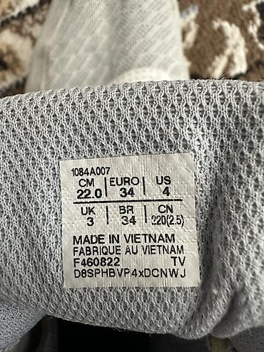 30 35: Мужские кроссовки, 34, Asics, Б/у, цвет - Серый, Самовывоз — 5