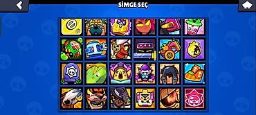 Video oyunlar üçün aksesuarlar: Brawl Stars oyun hesabı - Kupa yolu: 30,356 - Lig: I - Savaşçılar — 11