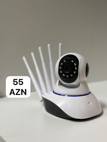 wifi ip kamera: 🔒 5 Antenalı Wi-Fi Kamera – Yalnız 50 AZN-dən başlayan qiymətlərlə! 📡