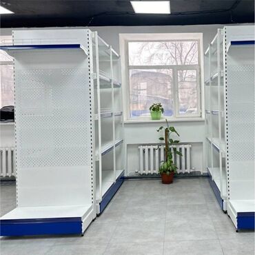 Стеллажи: Стеллаж металлический, сборные стеллажи, стеллажи для магазинов, полки at lalafo.kg Стеллажи: Стеллаж металлический, сборные стеллажи, стеллажи для магазинов, полки