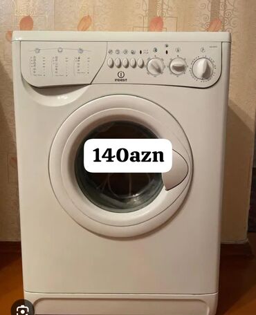Paltaryuyan maşınlar: Paltaryuyan maşın Indesit, 6 kq, Avtomat, Qurutmasız, Kredit yoxdur