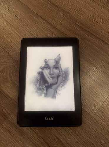 электронной весы: Электронная книга, Kindle, Б/у, 6" - 7", Wi-Fi, цвет - Черный