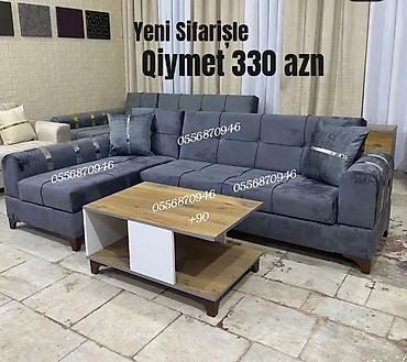 kreslo kravat: Künc divan, Qonaq otağı üçün, Parça, Bazalı, Açılan, Kitab — 3