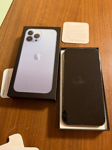 06 56557923: IPhone 13 Pro Max, 256 GB, Sierra Blue, Simsiz şarj, Face ID, Sənədlərlə — 7